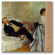 'Monsieur and Madame Edouard Manet' Canvas Art by Edgar Degas