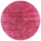 Ahgly Company Indoor Round Mid-Century Modern Area Rugs, 3' Round