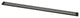48" Linear Drain Metal Grate, Oil Rubbed Bronze, Mission
