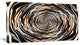 Fractal Rotating Abstract Design, Large Abstract Canvas Artwork, 32"x16"