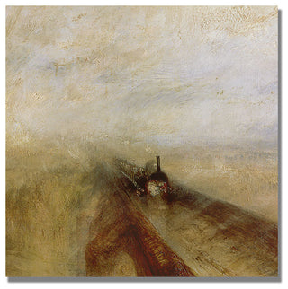 'Rain Steam and Speed' Canvas Art by Joseph Turner