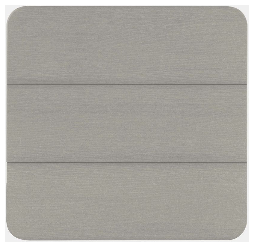 Italica Modern Side Table, Harbor Gray