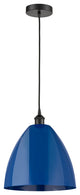 Innovations 616-1P-BK-MBD-12-BL-LED 1-Light Mini Pendant, Matte Black