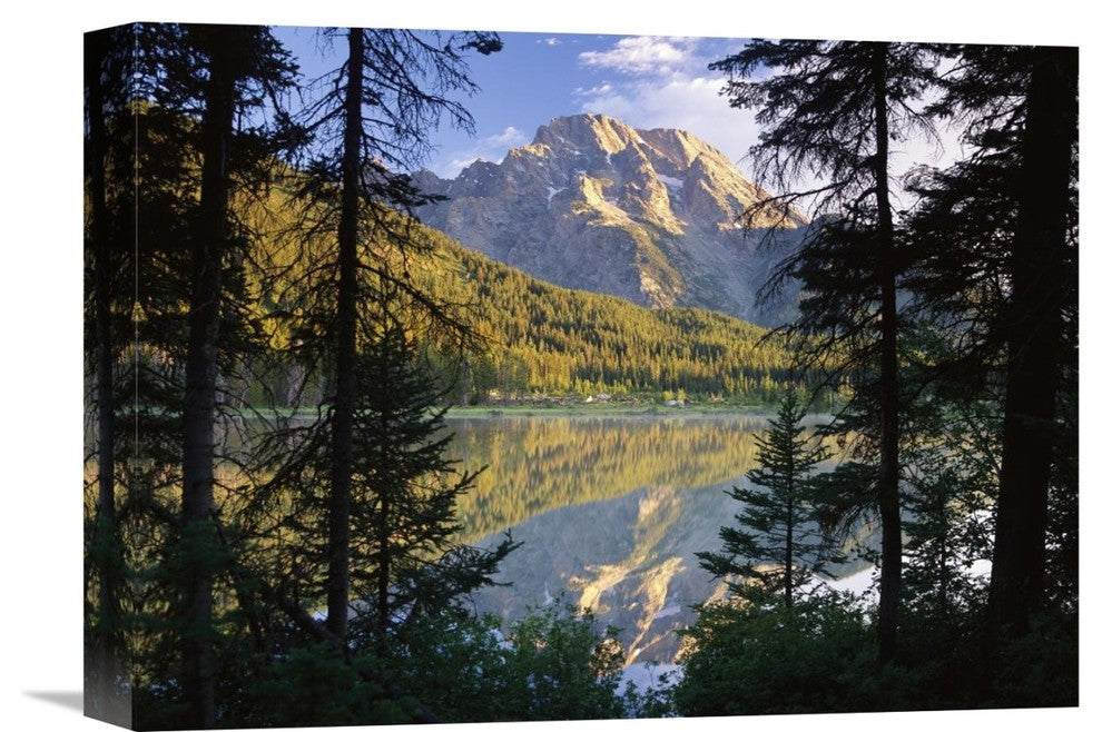 "Mt Moran And String Lake, Grand Teton National Park, Wyoming" Artwork