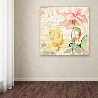 Color Bakery 'Florabella IV' Canvas Art, 35"x35"