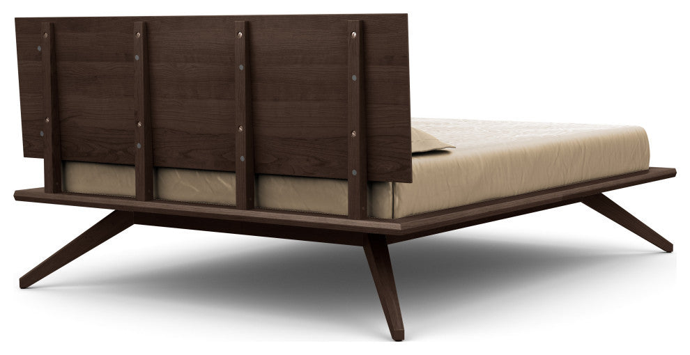 Copeland Astrid Bed With 1 Headboard Panel, Smoke Cherry, Queen
