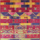 Ahgly Company Indoor Square Mid-Century Modern Area Rugs, 3' Square