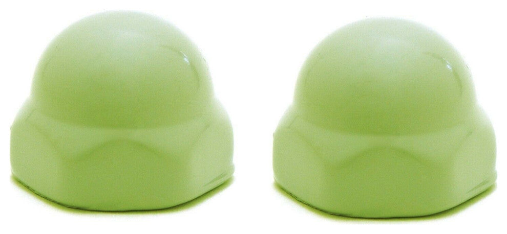 Kohler Color Replacement Ceramic Toilet Bolt Caps - Set of 2 - Fresh Green