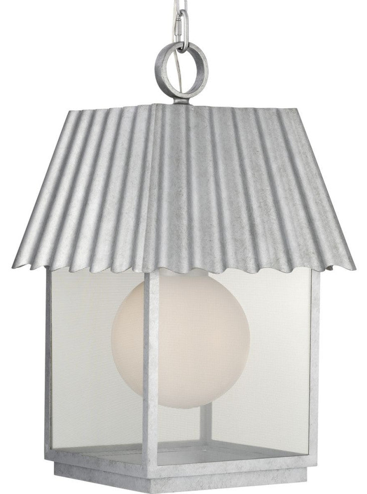 POINT DUMEÂ® Hook Pond Galvanized Finish Outdoor Hanging Lantern
