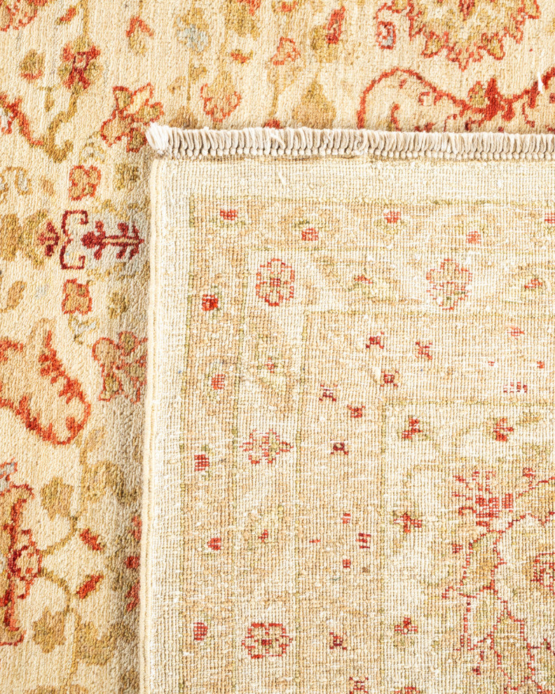 Muse One-of-a-Kind Hand-Knotted Area Rug Ivory, 9'1"x11'5"