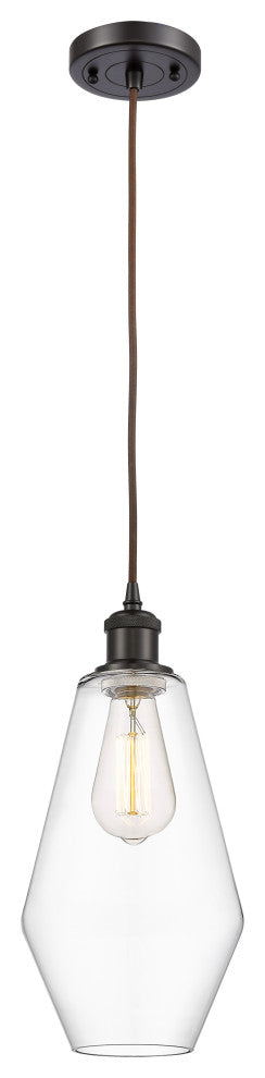 Innovations 516-1P-OB-G652-7 1-Light Mini Pendant, Oil Rubbed Bronze