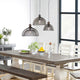 Polaris 10 inch Mesh Pendant by Kosas Home