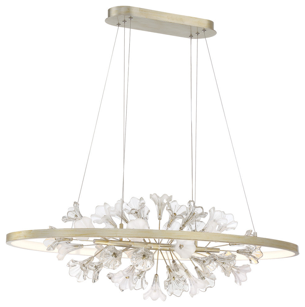 1 Light Botanical Large Chandeliers