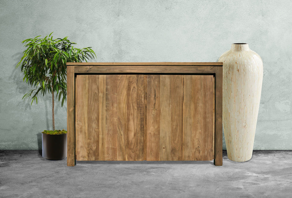 Recycled Teak Wood Solo Buffet 2 Doors