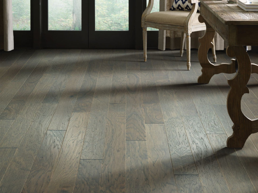 Shaw SW592 Fremont Hickory 5"W Heavy Scraped Engineered Hardwood - Pathway