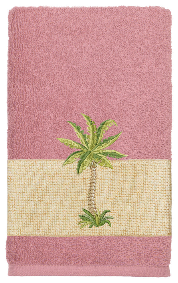 Colton Embellished Bath Towel, Tea Rose