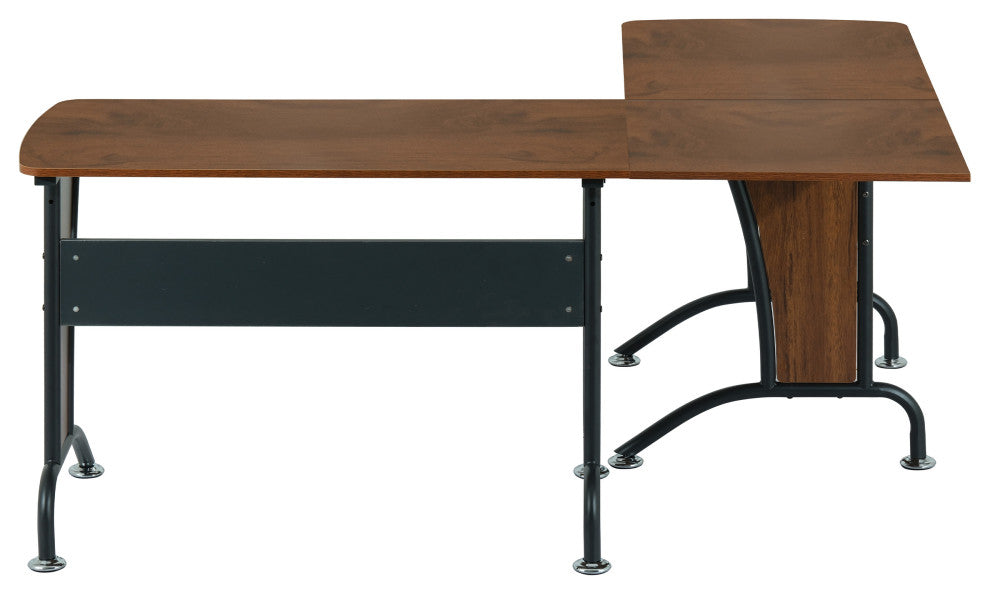 Techni Mobili Deluxe L-Shaped Desk
