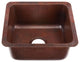 Thompson Traders KPU-1715 Rivera 17" Single Basin Bar Sink for - Black Copper
