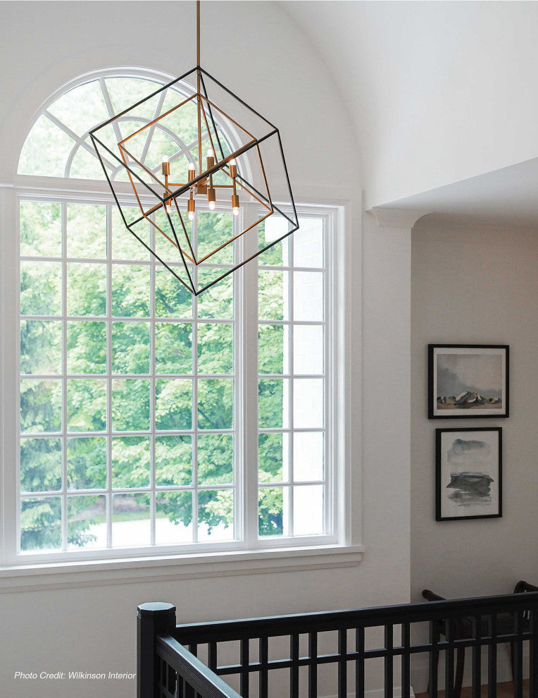 Kapria 8-Light Pendant, Vintage Bronze