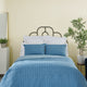 Nourison DSQ01 Bedding, Indigo, 3 Pc Set