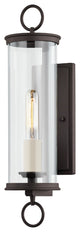 Aiden 1 Light 20" Wall Sconce - Bronze Finish - Clear Glass