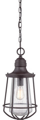 Quoizel MRE1909WT One Light Outdoor Hanging Lantern Marine Western Bronze