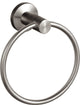 Nirvana Towel Ring, Satin Stainless Steel
