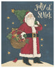 "Vintage St.Nick III" Digital Paper Print by Anne Tavoletti, 18"x22"