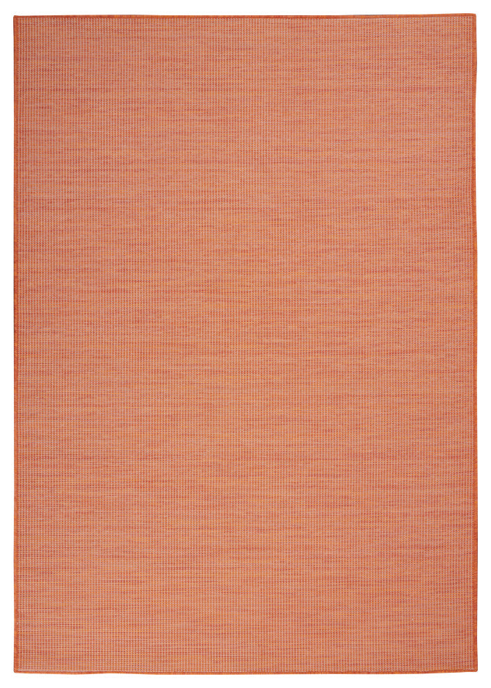 Nourison Positano Contemporary Area Rug, Terracotta, 3'x5'