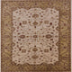 Ahgly Company Indoor Square Mid-Century Modern Area Rugs, 3' Square