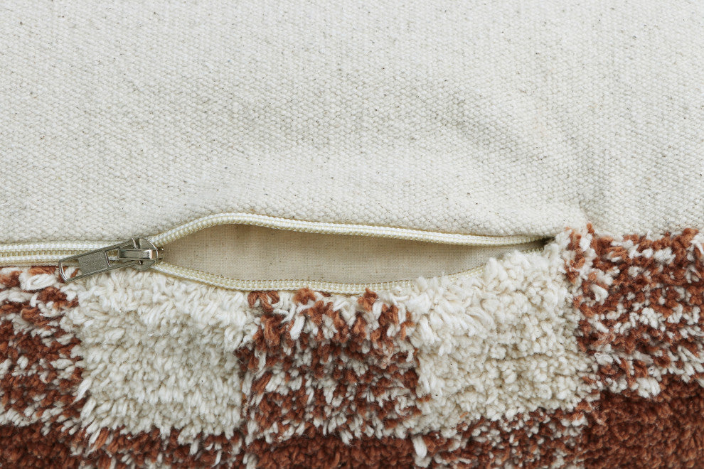 Vichy Pouf, Natural/Toffee