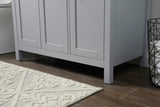 36" SIngle Bathroom Vanity, Grey
