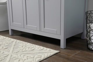 36" SIngle Bathroom Vanity, Grey