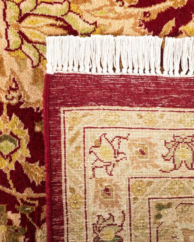 Mogul, One-of-a-Kind Hand-Knotted Area Rug Red, 9' 0" x 18' 5"
