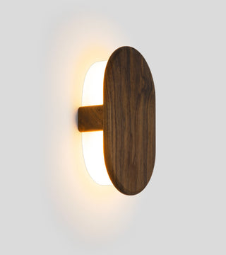 Tempus LED Sconce, Walnut, Color Temperature - 4000k