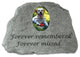 "Forever Remembered" Garden Stone With Photo insert