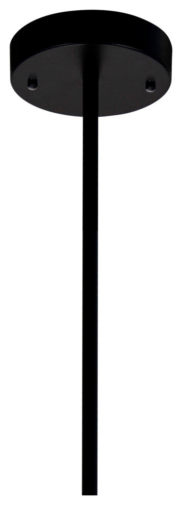 Savannah 9 Light Chandelier With Black Finish