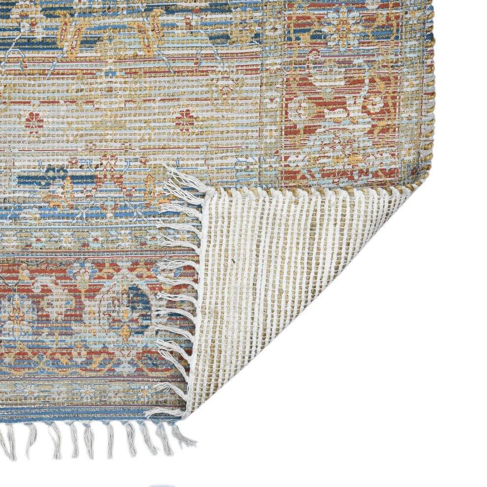 Prairie Larson Area Rug, Blue, 8' x 10', Oriental