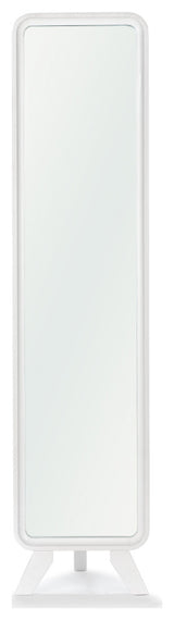 Capri Mirror, White
