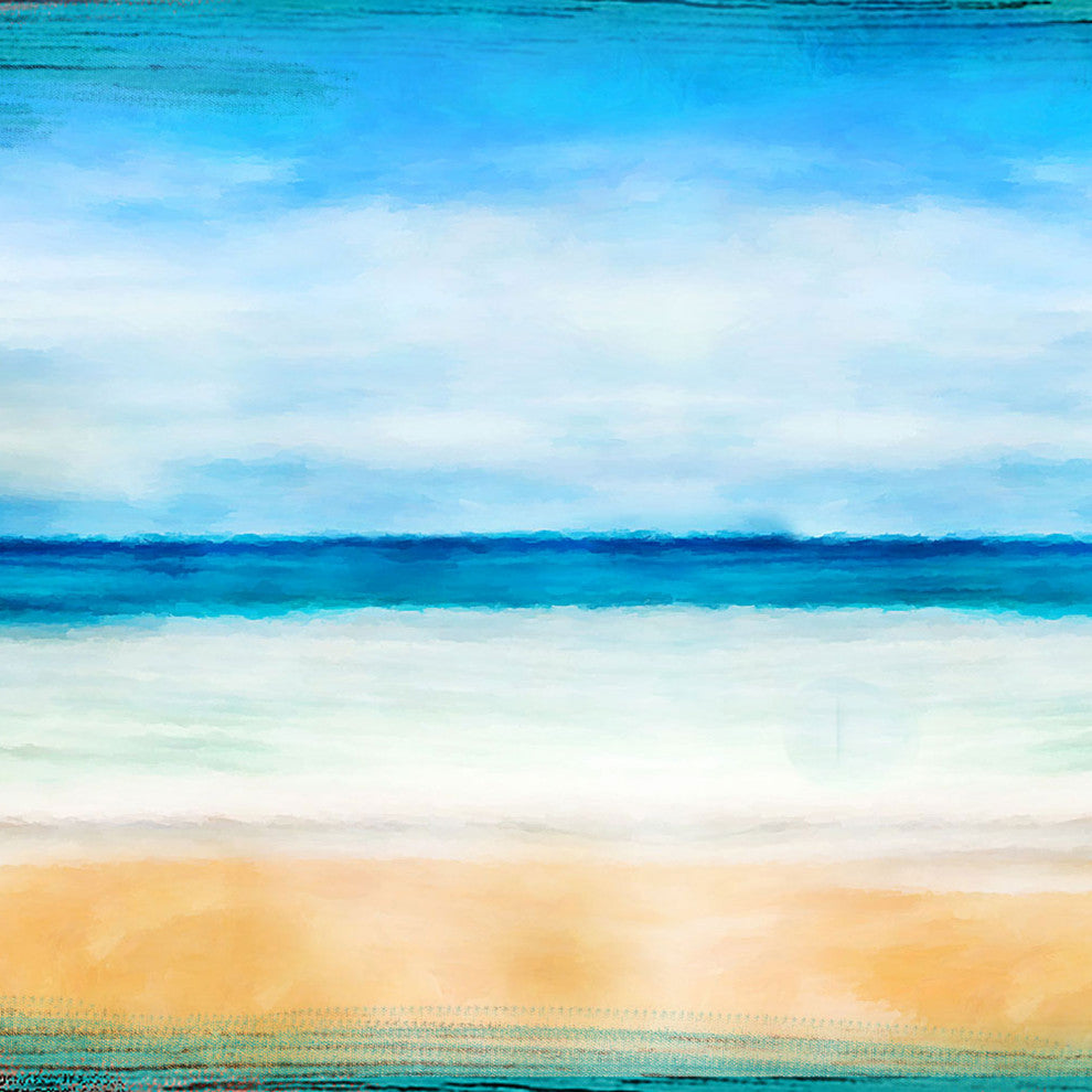 Ocean Surfboard Coastal Door Art, Approximate Size: 36x10