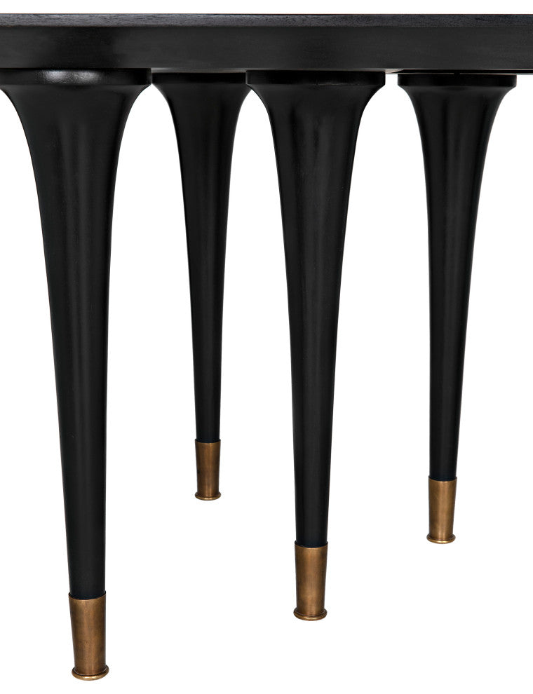 Noir Furniture Romeo Dining Table, HB