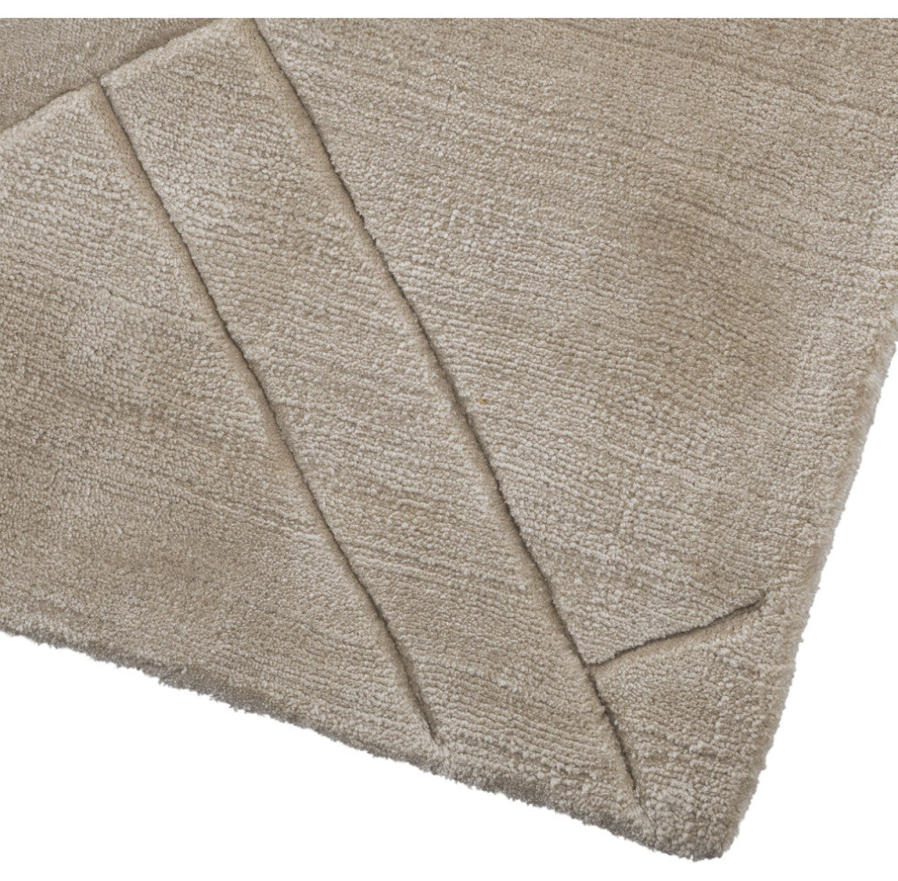 Hand Woven Plush Silver Sand Carpet 10' x 13' | Eichholtz La Belle