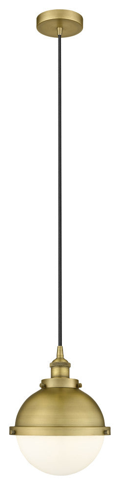 Innovations 616-1PH-BB-HFS-81-BB 1-Light Mini Pendant, Brushed Brass