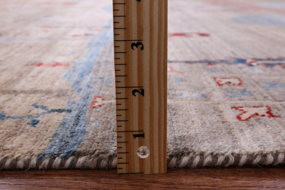 5' 10" X 8' 5" Handmade Tribal Persian Gabbeh Rug Q9664