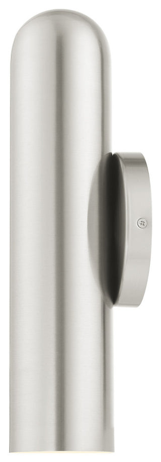 Brushed Nickel Mid Century Modern, Urban, Scandinavian Single Sconce