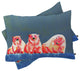 Deny Designs Clara Nilles Polarbear Blush Pillow Shams, King