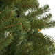 7.5' Noble Fir Artificial Christmas Tree, Pre-Lit Multi-Colored