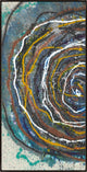 36x72 All Mixed Up III, Framed Artwork, Espresso