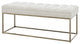 Darius Fabric Bench