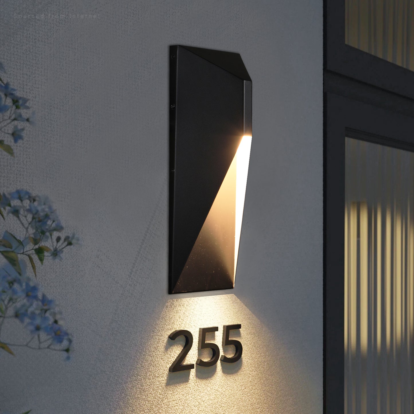 2-Pack 5CCT LED Wall Sconces, Dimmable, 12w